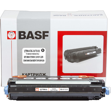 Картридж тон. BASF для HP CLJ 3800 Q7580A Black (BASF-KT-Q7580A_CRG711) - Фото №1