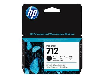 Картридж HP No.712 DesignJet Т230/Т630 Black 38ml, 3ED70A - Фото №1