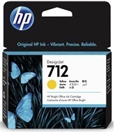 Картридж HP No.712 DesignJet Т230/Т630 Yellow 29ml 3ED69A - Фото №1