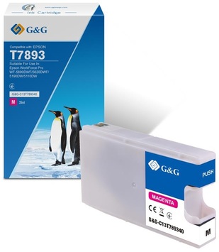 Картридж G&G до Epson WF-5110/WF-5620 magenta XXL (4000 стор) G&G-C13T789340 - Фото №1