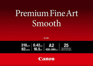 Папір Canon A2 Premium Fine Art Paper Smooth, 25арк 1711C006 - Фото №1