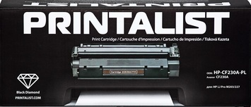 Картридж тон. PRINTALIST для HP LJ Pro M203/227 CF230A Black (1600 копій) (HP-CF230A-PL) - Фото №1