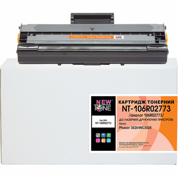 Картридж тон. NEWTONE для Xerox Phaser 3020/WC3025 Black (1500 копий) (NT-106R02773) - Фото №1