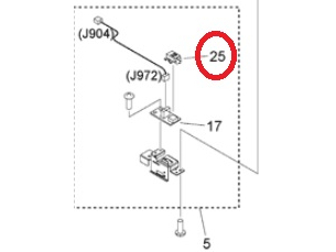 Плата заземлення USB Canon i-SENSYS LBP612 / LBP621 / LBP623 / LBP654Cx / LBP654 / MF515 / MF632, FE8-0014-000 - Фото №1