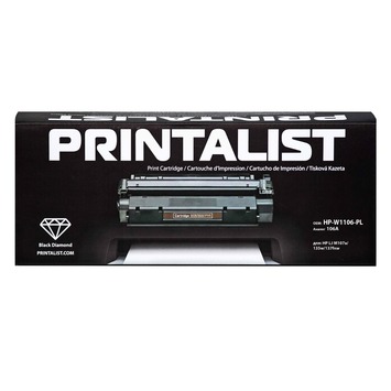 Картридж тон. PRINTALIST для HP LJ M107a/135w/137fnw 106A Black (1000 копій) (HP-W1106-PL) - Фото №1