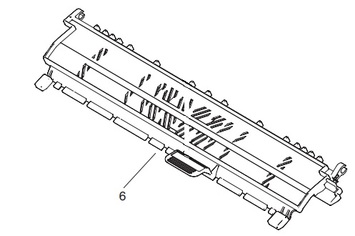 Направляющая подача бумаги д/моделей без дуплекса Canon iR-2020 / iR-2020i / iR-2018, FC8-0215-000000 | FC6-4475-000000 - Фото №1