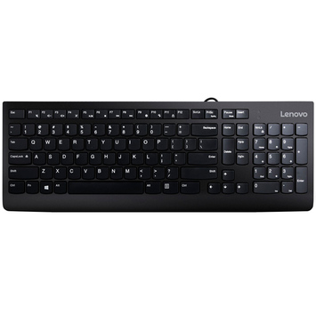 Клавіатура Lenovo 300 USB Keyboard Ukrainian/Cyrilli GX30M39684 - Фото №1