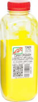 Тонер АНК для Canon LBP-710/712 бутыль 180г Yellow (1505197) - Фото №1