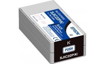 Картридж Epson SJIC22P TM-C3500 Black C33S020601 - Фото №1