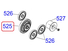 Муфта двойного доностороннего сцепления в сборе (DUAL ONE WAY CLUTCH ASSY) EPSON - Фото №1