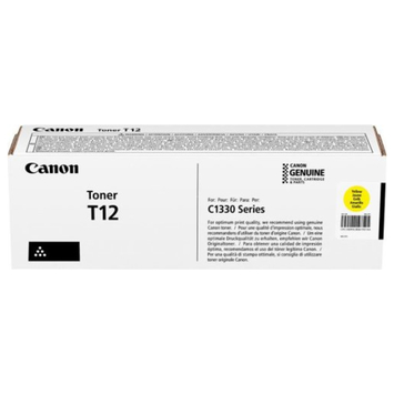 Картридж жевной CANON для iSXC1333 T12 Cartridge Yellow 5095C006AA - Фото №1