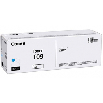 Картридж синий для iSXC1127i T09 Cartridge Cyan 3019C006AA - Фото №1