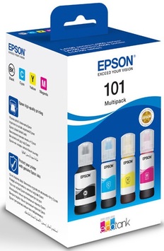 Контейнеры с чернилами Epson L4150/L4160 Multipack (C,M,Y,Bk) C13T03V64A - Фото №1