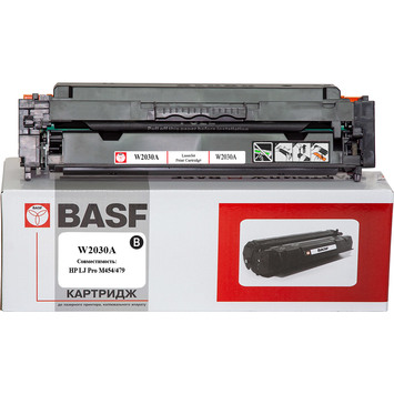 Картридж тон. BASF для HP LJ Pro M454/479 W2030A Black (2400 ст.) (BASF-KT-W2030A) - Фото №1