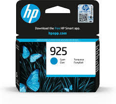 Картридж HP 925 Cyan Original Ink Cartridge 4K0V6PE - Фото №1