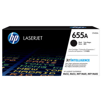 Картридж HP 655A Black Original LaserJet Toner Cartridge CF450A - Фото №1