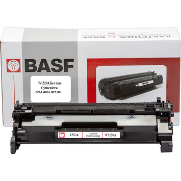 Картридж тон. BASF для HP LJ M4004, MFP 4104 Black W1520A (BASF-KT-W1520A-WOC) без чіпа - Фото №1