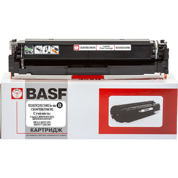 Картридж тон. BASF для Canon LBP631, HP M252 (HP W2110X/W2210X, Canon 067H/5106C002) Black (BASF-KT-067HBK-WOC) без чипа - Фото №1