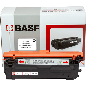 Картридж тон. BASF для HP CLJ M554/M555/M578 W2120X Black (BASF-KT-W2120X) - Фото №1