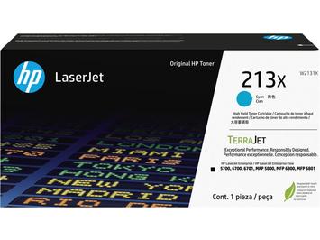 Картридж HP 213X CLJ Ent 5700/6700/6701, MFP 5800/6800 Cyan (6000 стор) W2131X - Фото №1