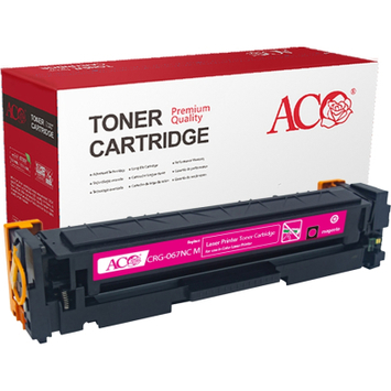 Картридж ACO для Canon i-SENSYS LBP631Cw/LBP633Cdw/MF651Cw/MF655Cdw/MF657Cdw аналог 5100C002AA Canon 067 Magenta без чіпа ACO-CRG-067NC M - Фото №1