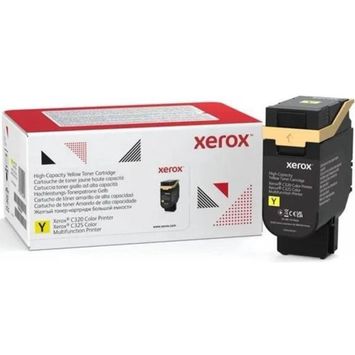 Тонер картридж Xerox C325 Yellow (5500 стор) 006R04834 - Фото №1