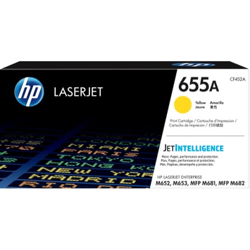 Картридж HP CLJ 655A Yellow 10.5K (CF452A) - Фото №1
