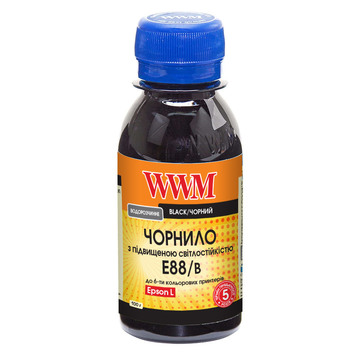 Чорнило WWM для Epson L8050/L18050 100г Black водорозчинне (E88/B-2) Світлостійкі - Фото №1