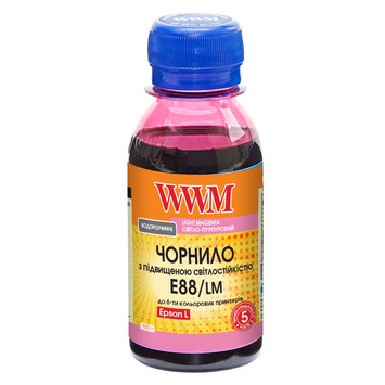 Чорнило WWM для Epson L8050/L18050 100г Light Magenta водорозчинне (E88/LM-2) Світлостійкі - Фото №1