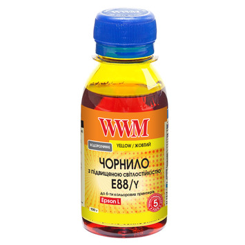 Чорнило WWM для Epson L8050/L18050 100г Yellow водорозчинне (E88/Y-2) Світлостійкі - Фото №1