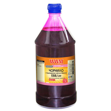 Чорнило WWM для Epson L8050/L18050 1000г Light Magenta водорозчинне (E88/LM-4) - Фото №1