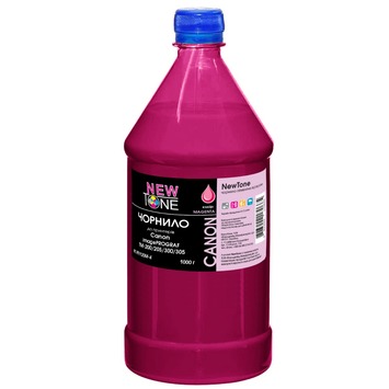 Чорнило NewTone для Canon imagePROGRAF TM-200/305 1000г Magenta пігментне (NT.PFI120M-4) - Фото №1