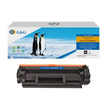Картридж G&G до Canon 071 MF272dw/275dw/LBP122dw 5645C002 Black (1200 стор.) G&G-5645C002 - Фото №1