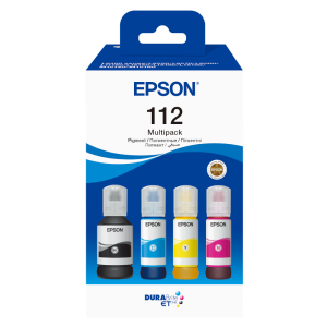 Набір чорнил 112 EcoTank 4-colour Multipack 112 EcoTank 4-colour Multipack C13T06C64A - Фото №1