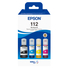 Набір чорнил 112 EcoTank 4-colour Multipack 112 EcoTank 4-colour Multipack C13T06C64A - Фото №1