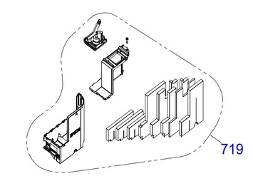 Приемник отработанных чернил (MAINTENANCE BOX) Epson L4150/L4167/L4160, 1767049 | 1899245 - Фото №1