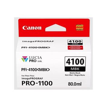Картридж Canon PFI-4100 imagePROGRAF PRO-1100 Matte Black 6776C001 - Фото №1