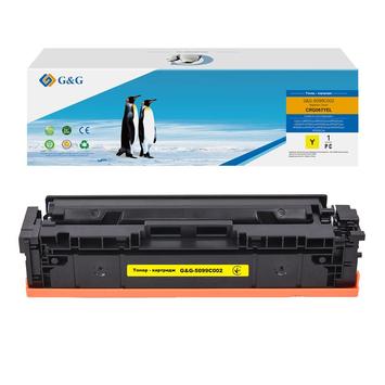 Картридж G&amp;G для Canon 067 MF651Cw/MF655Cdw/MF657Cdw/LBP631Cw/LBP633Cdw Yellow (1250 стр.) G&amp;G-5099C002 - Фото №1