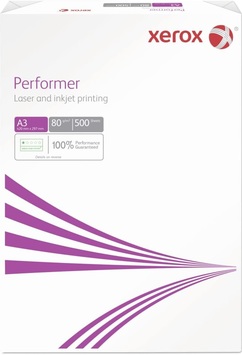 Бумага Xerox офисная A3 Performer 80г/м2 500л. (Class C) 003R90647/003R90569 - Фото №1