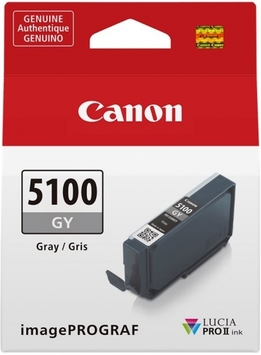 Картридж струменевий Canon PFI-5100 imagePROGRAF Pro-310 Gray (6959C001) - Фото №1