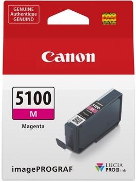 Картридж струменевий Canon PFI-5100 imagePROGRAF Pro-310 Magenta (6954C001) - Фото №1