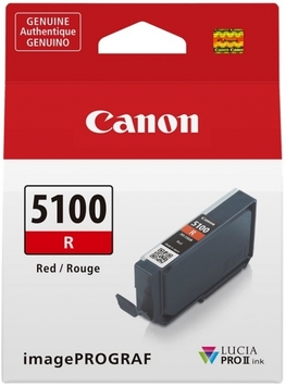 Картридж струменевий Canon PFI-5100 imagePROGRAF Pro-310 Red (6958C001) - Фото №1