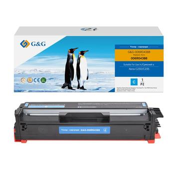 Картридж G&amp;G для Xerox C230/C235 Cyan (1500 стор) (G&amp;G-006R04388) - Фото №1