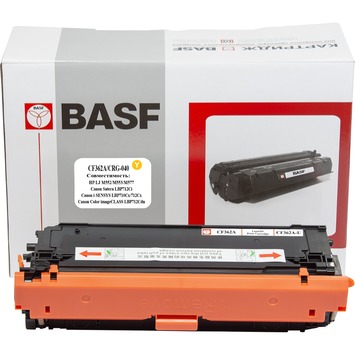 Картридж тон. BASF для HP LJ M552 аналог CF362A/508A/Canon 040 Yellow (BASF-KT-CF362A-U) - Фото №1
